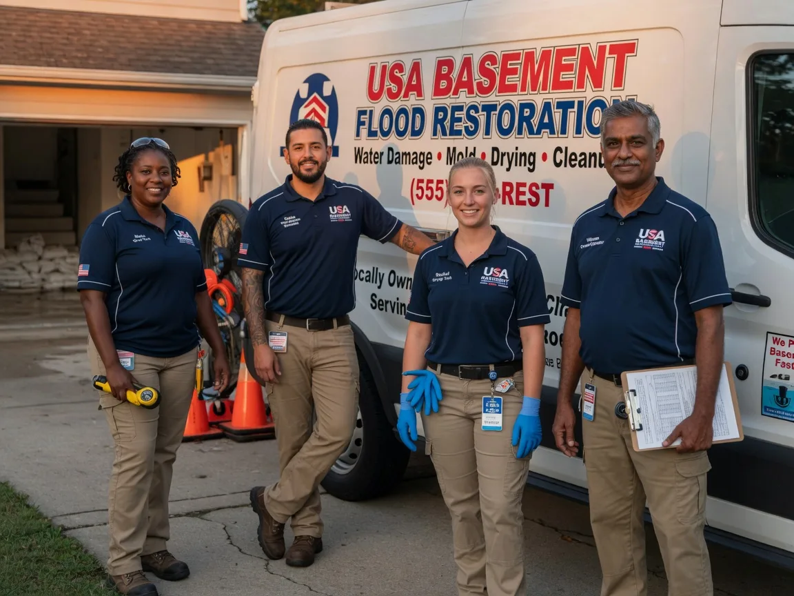 Basement Flood Cleanup company in Cable, OH